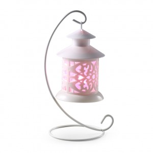 Decoration Lantern with Flameless Candles, Timer LED Flameless Candles By Festival Delights Premium IC controlled, 7 colors   569915692